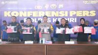 Tumpas Narkoba Semeru 2024, Polres Kediri Pamer Tangkapan