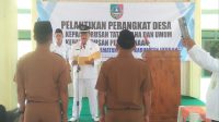 Pelantikan Dan Pengambilan Sumpah Jabatan Kepala Urusan Tata Usaha dan Kepala Urusan Perencanaan Desa Kedungjati ,Jombang