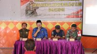 Tanggap Bencana, BPBD Kabupaten Kediri Sosialisasi di Lokasi TMMD Desa Pagung