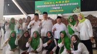 Siap Menangkan Pasangan Harmonis Muslimat Kabupaten Madiun Adakan Deklarasi