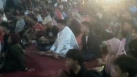 Warsa Gelar Nobar Ke 3 Pertandingan Sepak Bola Antara Indonesia Melawan Jepang Di Area Halaman Masjid As Sami’ Jombang