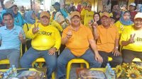 Peringatan HUT Partai Golkar Yang Ke 60 Tahun Gelar Senam Partai Golkar Bersama WarSa