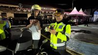 Polres Kediri Kota Gelar Razia, 23 Kendaraan Diamankan