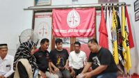 Tasyakuran Hari Jadi Low Office Jack And Associates Sekaligus Lounching Serikat Jurnalis Nusantara Ditandai Dengan Tumpengan