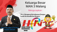 Iklan Ucapan MAN 3 Malang