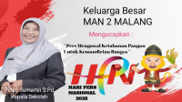 Iklan Ucapan MAN 2  Malang