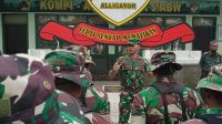 Jaga Moril dan Profesionalisme Prajurit, Dandim 0812 Lamongan Beri Motivasi kepada Personel Korum Kompi A Zeni Tempur 5/ABW