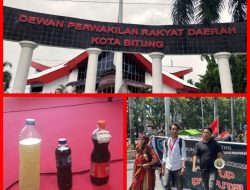 Kegiatan Aksi Unjuk Rasa Dari Masyarakat Tanjung Merah Matuari Kota Bitung Sulut