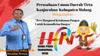 Iklan Ucapan Perusahaan Umum Daerah Tirta Kanjuruhan Kabupaten Malang