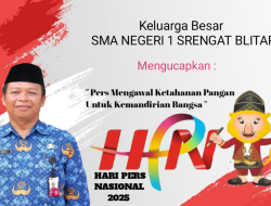 Iklan Ucapan SMA NEGERI 1 Srengat Blitar