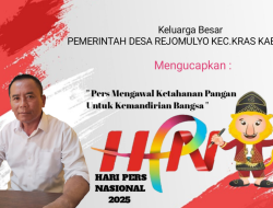 Iklan Ucapan Pemerintah Desa Rejomulyo Kec.Kras Kab.Kediri