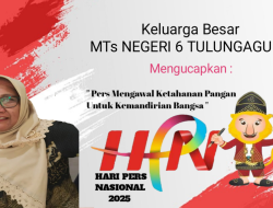 Iklan Ucapan MTs NEGERI 6 Tulungagung