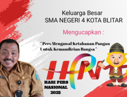 Iklan Ucapan SMA NEGERI 4 Kota Blitar