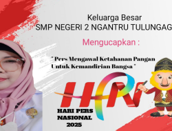 Iklan Ucapan SMP NEGERI 2 Ngantru Tulungagung