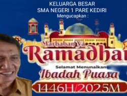 Iklan Ucapan SMA NEGERI 1 PARE KEDIRI