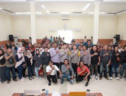 Jalin Silaturahmi dan Sinergitas, Polres Jombang Gelar Ngopi Bareng Bersama Media