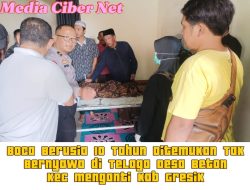 Karena Tidak Bisa Berenang , Bocah 10 Tahun di Gresik Tewas Tenggelam di Telaga
