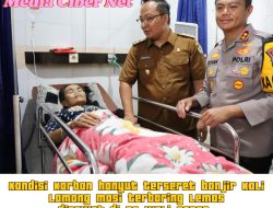 Terseret Arus Deras Banjir Kali Lamong Gresik, Nenek 60 Tahun Terbujur Lemas di Rumah Sakit