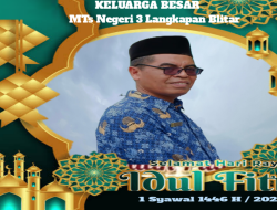 Iklan Ucapan MTs Negeri 3 Langkapan Blitar