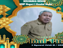 Iklan Ucapan SMP Negeri 1 Kandat Kediri
