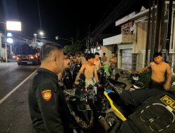 Tindaklanjuti Laporan Warga, Tim Kalam Munyeng Polres Gresik Bubarkan Balap Liar Amankan 54 Pemuda