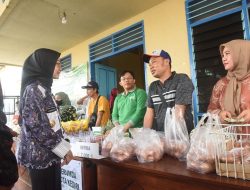 Wali Kota Kediri Mbak Vinanda Kunjungi Lokasi Gerakan Pangan Murah
