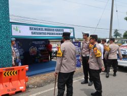 Inovasi dan Fasilitas Lengkap, Pemudik Di Suguhi Pelayanan di Posyan Simpang 3 Mengkreng