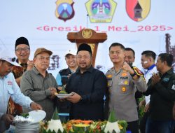 May Day 2025 di Gresik Berlangsung Kondusif, Kapolres dan Bupati Apresiasi