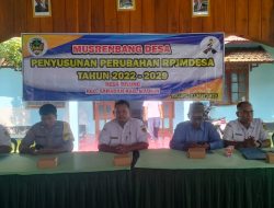 Pemerintah Desa Tulung Menyusun Perubahan RPJMDES Desa (Musrenbang ) Tahun 2022- 2029