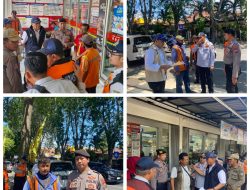 Polres Gresik Tertibkan Parkir Liar, Sejumlah Jukir Tak Terdaftar Ditemukan