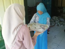 Bakti Sosial Mewarnai Pelepasan Siswa SMPN 1 Papar Kabupaten Kediri