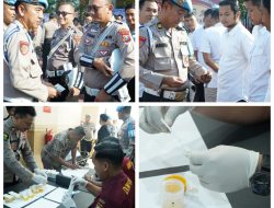 Bidpropam Polda Jatim Gelar Gaktibplin dan Tes Urine di Polres Gresik, Nihil Pelanggaran