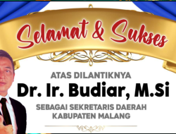 Selamat dan sukses YUDHI HINDHARTO, ST, M.Si Kadisnaker Kabupaten Malang