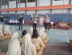 Edukasi Sejak Dini Tentang Narkoba, Polres Kediri Sambangi SMAN 1 Gurah