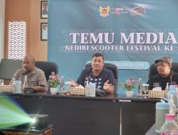 Ribuan Scooterist Membelah Kota Kediri Sebagai Simbol Kebangkitan Komunitas Pascapandemi