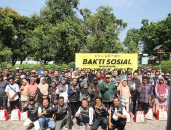 Social Riding TNI-Polri dan DBK Kediri Raya Menebar Kepedulian, Sasar Warga Kandat