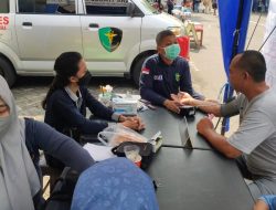 Pentingnya Menjaga Pola Hidup Sehat, Polres Kediri Gelar Pengobatan Gratis di CFD