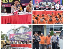 Sepanjang 2025, Polres Gresik Berhasil Ungkap Ratusan Kasus Kriminal dan Narkoba