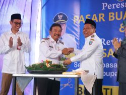 Wabup Salmanudin Resmikan Pasar Buah Ploso: Wajah Baru Ekonomi Rakyat Jombang