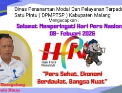 Ucapan Hari Pers Dinas Penanaman Modal Dan Pelayanan Terpadu Satu Pintu ( DPMPTSP ) Kabupaten Malang