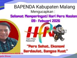 Ucapan Hari Pers Nasional BAPENDA Kabupaten Malang
