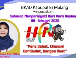 Ucapan Hari Pers Nasional BKAD Kabupaten Malang