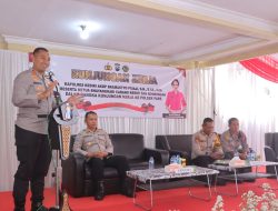 Kunker Kapolres Kediri ke Polsek Pare, Tekankan Soliditas dan Pelayanan Humanis