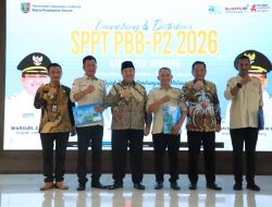 “Optimalkan Pendapatan Daerah, Bupati Jombang Warsubi Launching Distribusi SPPT PBB-P2 Tahun 2026 dan Inovasi QR Code”