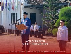 Apel Pagi KPU Kabupaten Kediri, Momentum Muhasabah dan Penguatan Soliditas Lembaga