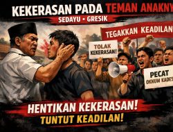 Diduga Lakukan Kekerasan, Oknum Kepala Desa di Gresik Dikecam Warga