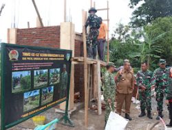 Dansatgas TMMD Turun Gunung, Sumur Bor 65 Persen Rampung Siap Aliri Sawah Petani Puncu