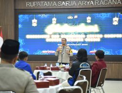 Silaturahmi Mahasiswa dan Organisasi Ekstra Kampus, Kapolres Gresik Ajak Perkuat Sinergi Jaga Kamtibmas