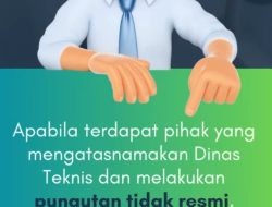 Tegas! Dinas Pekerjaan Umum dan Penataan Ruang (DPUPR) Kota Kediri Tolak Gratifikasi Urus PBG–SLF, Oknum Diminta Dilaporkan