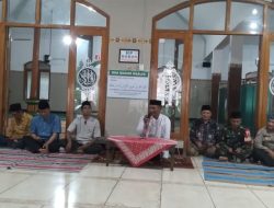Pengajian Ramadan di Masjid Jami’ Darussalam Brenggolo, Aparat dan Warga Kompak Jaga Kondusivitas